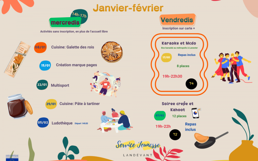 Programme janvier-février