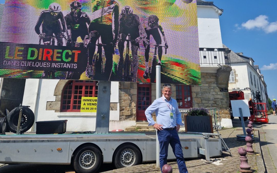 Arrivée du Tour de Bretagne cycliste 2025 à Landévant🚴