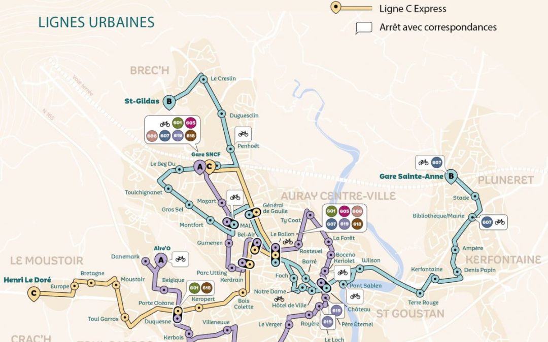 Glazgo : le nouveau réseau de transport en commun d’AQTA🚍📢
