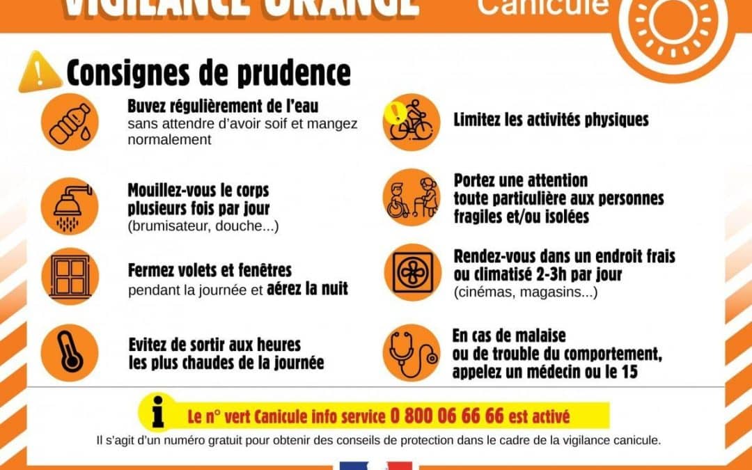 Vigilance orange canicule