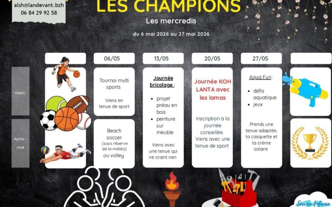 🎉🎉Service Enfance LANDÉVANT 🎉🎉