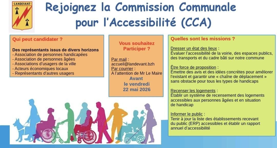 📍Commission communale pour l&rsquo;accessibilité