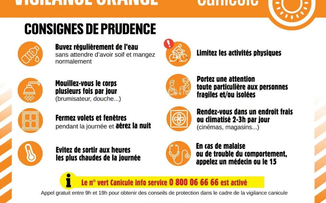 VIGILANCE CANICULE 🌡️🟠
