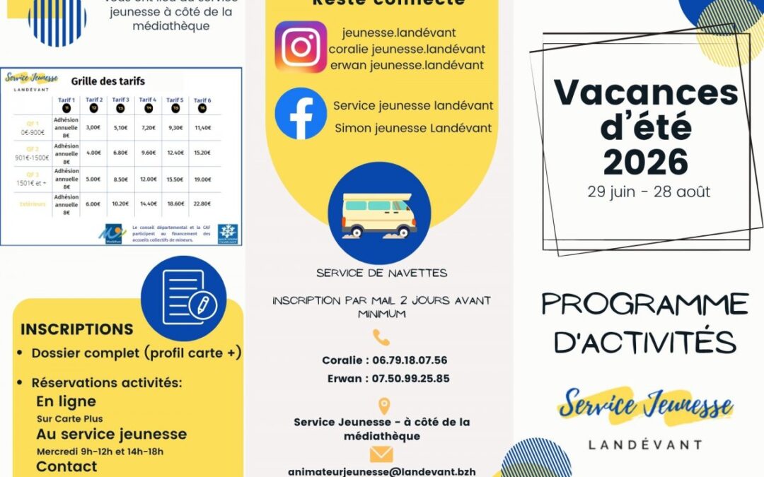 Programme été
