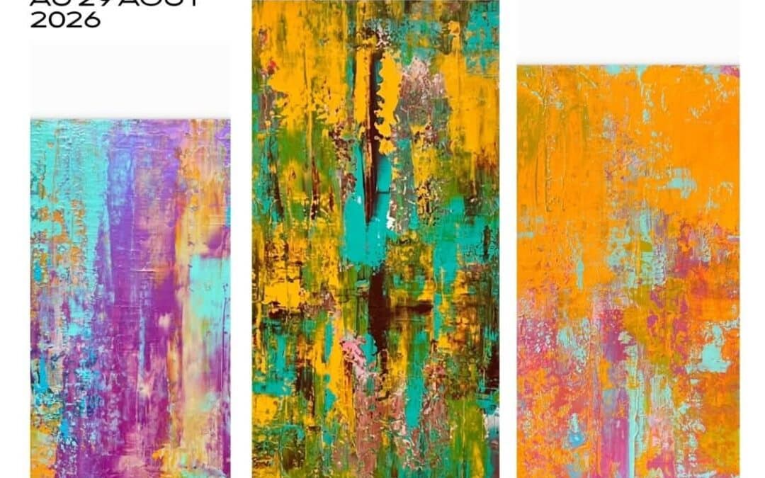 🎨✨ LANDÉVANT – EXPOSITION PEINTURE ABSTRAITE ET INTUITIVE –